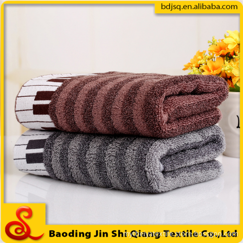 Luxury Personalized Piano Pattern Cotton jacquard towels